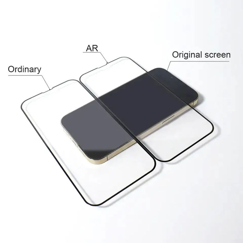 0.33 Mm Anti Reflective AR Tempered Glass Screen Protector For Iphone