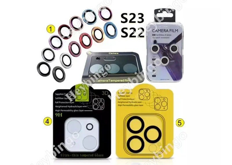 3D Full Silk HD Clear Camera Lens Protector For IPhone 13 14 Pro MAX