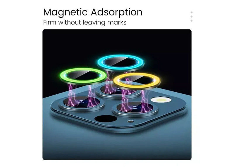 Luminous Anti Scratch Camera Lens Protector For IPhone 13 14 Pro