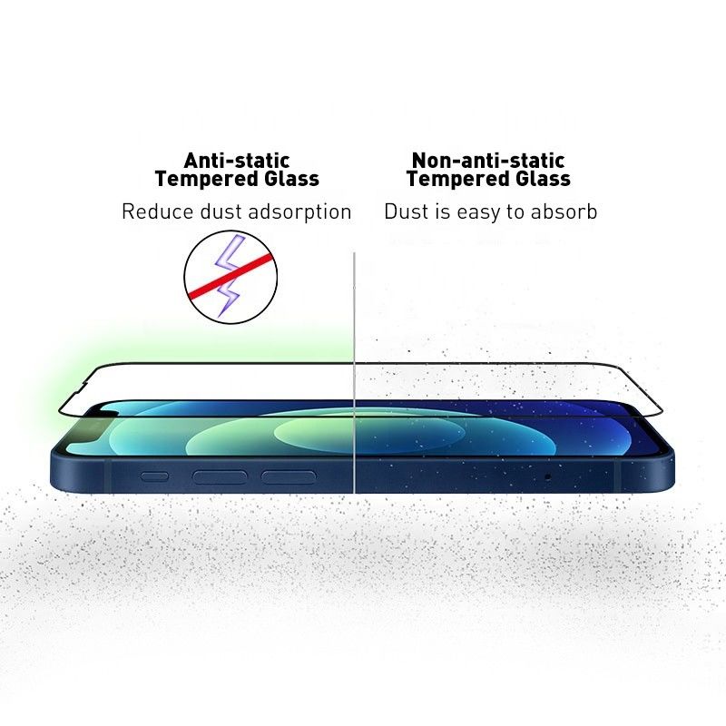 Esd Anti Static 3D Screen Protector For IPhone 11 12 13 Pro Max